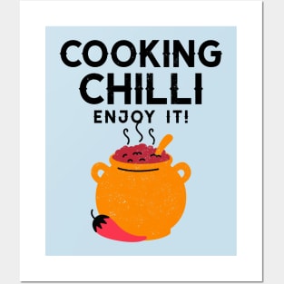 Cooking Chilli Posters and Art